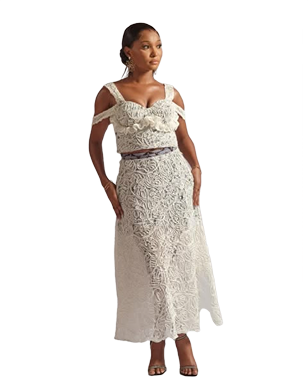 Sunset Elegance Gown